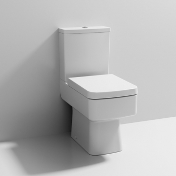 Nuie Bliss Close Coupled Pan Push Button Cistern - Excluding Seat