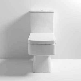 Nuie Bliss Close Coupled Toilet Push Button Cistern - Excluding Seat