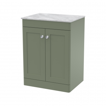 Classique 600mm 2-Door Floor Standing Vanity Unit with Countertop