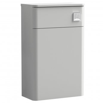 Nuie Core Back to Wall WC Toilet Unit 500mm Wide - Gloss Grey Mist