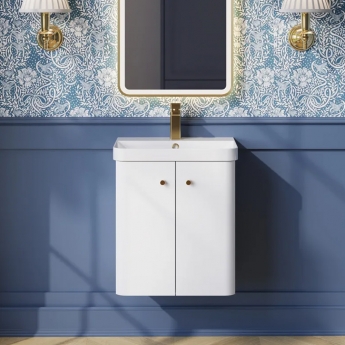 Core 500mm 2-Door Wall Hung Vanity Unit