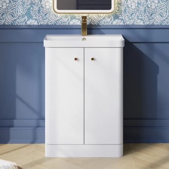 Core 600mm 2-Door Floor Standing Vanity Unit