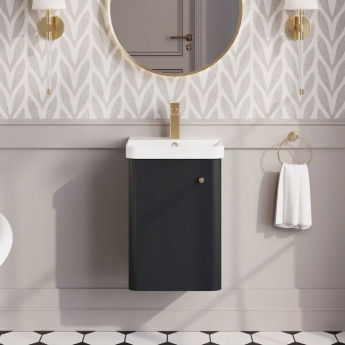 Core 400mm 1-Door Wall Hung Vanity Unit