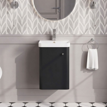 Core 400mm 1-Door Wall Hung Vanity Unit | Product Image