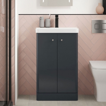 Core 500mm 2-Door Floor Standing Vanity Unit