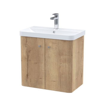 Core 600mm 2-Door Wall Hung Vanity Unit | Product Image