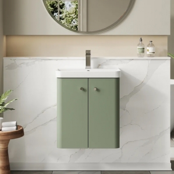 Core 500mm 2-Door Wall Hung Vanity Unit