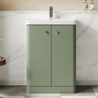 Core 600mm 2-Door Floor Standing Vanity Unit