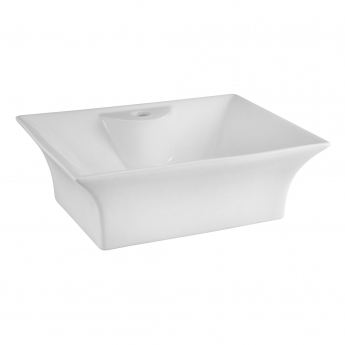 Nuie Vessel Sit-On Countertop Basin 480mm Wide - 1 Tap Hole