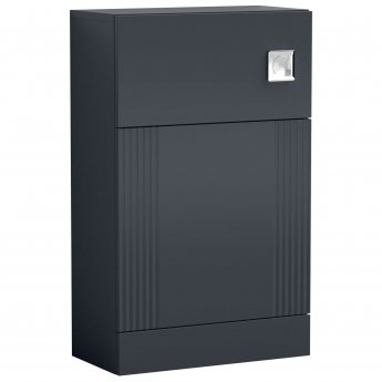 Nuie Deco Back to Wall WC Unit 500mm Wide - Satin Anthracite