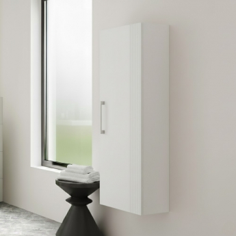 Deco 400mm Wall Hung 1-Door Tall Storage Unit