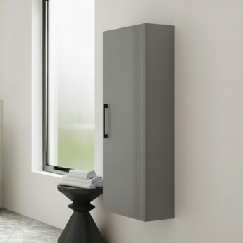 Deco 400mm Wall Hung 1-Door Tall Storage Unit