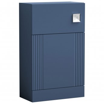 Nuie Deco Back to Wall WC Unit 500mm Wide - Satin Blue