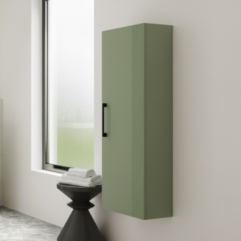 Deco 400mm Wall Hung 1-Door Tall Storage Unit