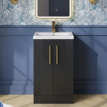 Deco 500mm 2-Door Floor Standing Vanity Unit
