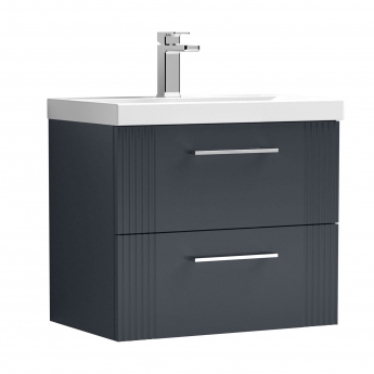 Deco 600mm 2-Drawer Wall Hung Vanity Unit