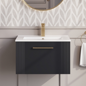 Deco 600mm 1-Drawer Wall Hung Vanity Unit