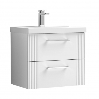 Deco 600mm 2-Drawer Wall Hung Vanity Unit