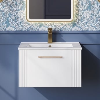 Deco 600mm 1-Drawer Wall Hung Vanity Unit