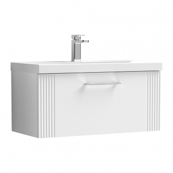 Deco 800mm 1-Drawer Wall Hung Vanity Unit