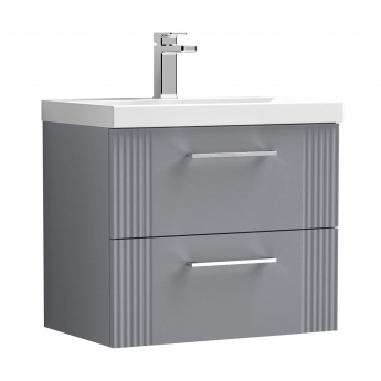 Deco 600mm 2-Drawer Wall Hung Vanity Unit