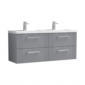 Deco Twin 1200mm 4-Drawer Wall Hung Vanity Unit