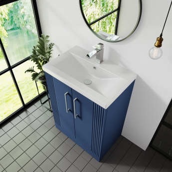 Deco 600mm 2-Door Floor Standing Vanity Unit