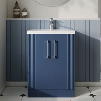 Deco 600mm 2-Door Floor Standing Vanity Unit