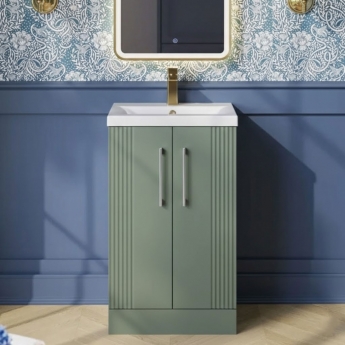 Deco 500mm 2-Door Floor Standing Vanity Unit