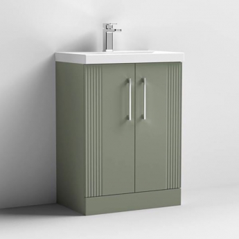 Deco 600mm 2-Door Floor Standing Vanity Unit