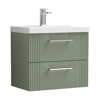 Deco 600mm 2-Drawer Wall Hung Vanity Unit
