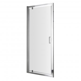 Ella Pivot Shower Door (Square Handle) - 5mm Glass