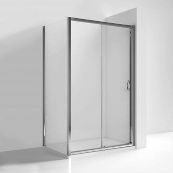 Nuie Ella Sliding Shower Door - 5mm Glass