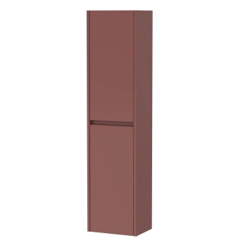Havana 350mm Wall Hung 2-Door Tall Storage Unit | Product Image