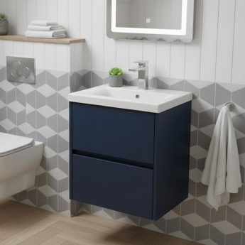 Havana 500mm 2-Drawer Wall Hung Vanity Unit