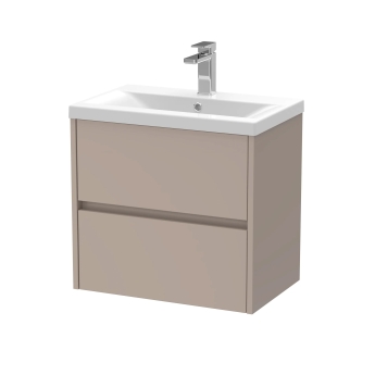 Havana 600mm 2-Drawer Wall Hung Vanity Unit | Product Image