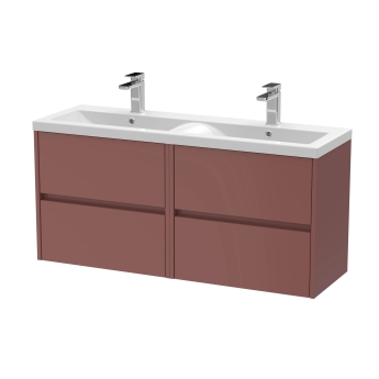 Havana Twin 1200mm 4-Drawer Wall Hung Vanity Unit | Product Image