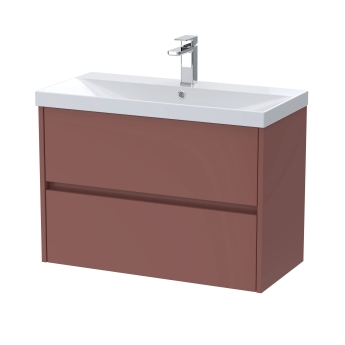 Havana 800mm 2-Drawer Wall Hung Vanity Unit | Product Image