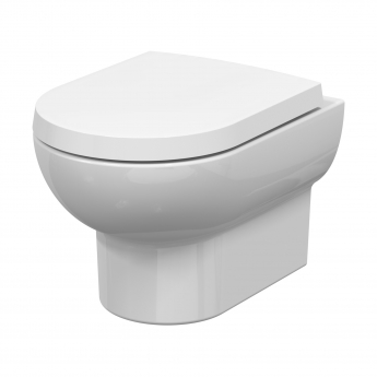 Nuie Isla Wall Hung Pan 520mm Projection - Excluding Seat