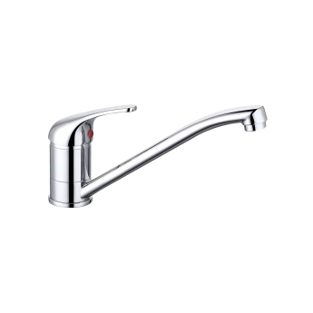 Nuie Jorim Kitchen Sink Mixer Tap Single Lever Handle - Chrome | Product Image