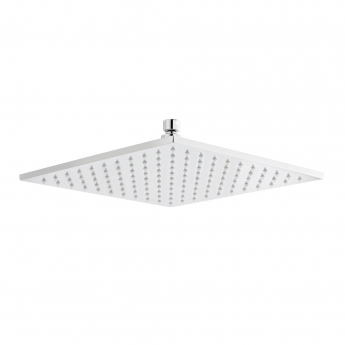 Nuie LED Square Fixed Shower Head 200mm x 200mm - Chrome