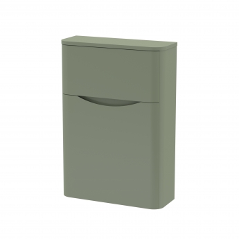 Nuie Lunar Back to Wall WC Toilet Unit 550mm Wide - Satin Green