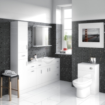 Mayford 550mm 2-Door Floor Standing Vanity Unit | Product Image
