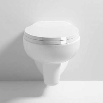 Nuie Melbourne Wall Hung Toilet 540mm Projection - Soft Close Seat
