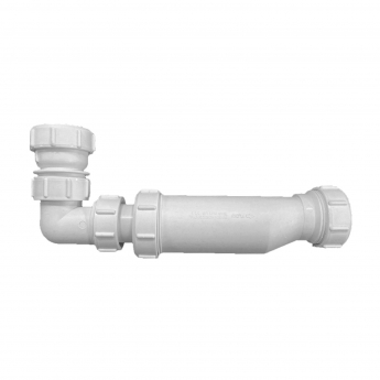 Nuie In-line One Way Waste Trap For Furniture Basins - White