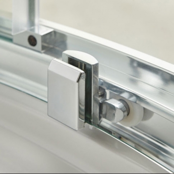 Hudson Reed Pacific Offset Quadrant Shower Enclosure 1200mm x 900mm with Tray LH - 6mm Glass