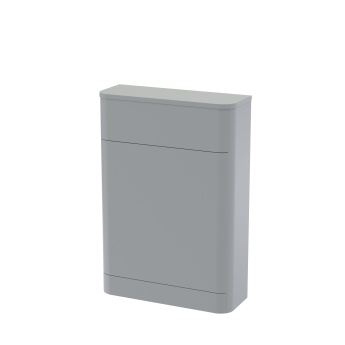 Nuie Parade Back to Wall WC Toilet Unit 550mm Wide - Satin Grey | Product Image