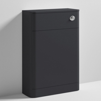 Nuie Parade Back to Wall WC Toilet Unit 550mm Wide - Satin Anthracite