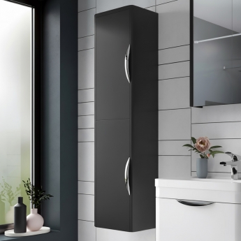 Parade 350mm Wall Hung 2-Door Tall Storage Unit