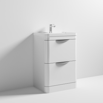 Parade 600mm 2-Drawer Floor Standing Vanity Unit